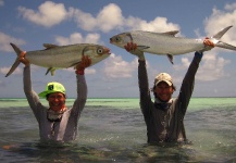 Keith Rose-Innes 's Fly-fishing Catch of a Milkfish – Fly dreamers 