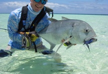 Fly-fishing Pic of Giant Trevally shared by Peter McLeod – Fly dreamers 
