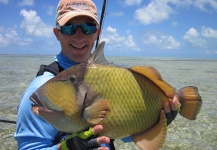 Peter McLeod 's Fly-fishing Pic of a Triggerfish – Fly dreamers 