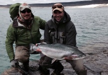  Foto de Pesca con Mosca de Trucha arcoiris compartida por Estancia Laguna Verde – Fly dreamers