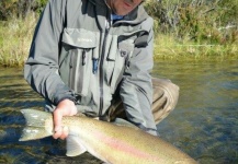 Fly-fishing Picture of Rainbow trout shared by Mauro Ochoa – Fly dreamers