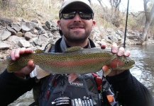 Cody Burgdorff 's Fly-fishing Catch of a Rainbow trout – Fly dreamers 