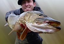 Fly-fishing Pic of Pike shared by Scotia  Fishing  – Fly dreamers 