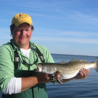 specks on the Neuse River with Capt. Brian Shumaker of PA