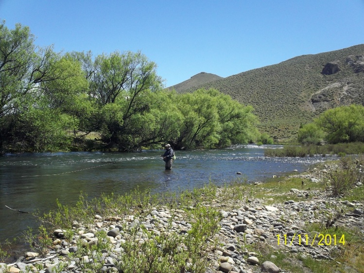 rio Malleo, Junin de los Andes , Neuquen , Argentina