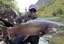 Edgar Valderrama 's Fly-fishing Catch of a King salmon – Fly dreamers 