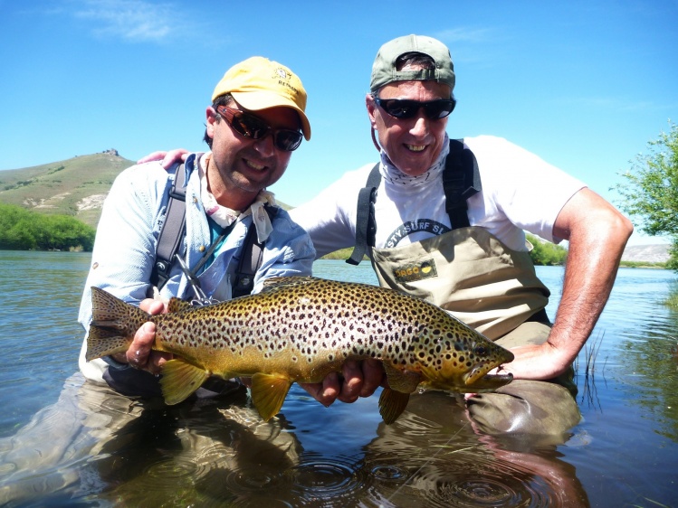 Rio Chimehuin, San Martin de los Andes, Neuquen , Argentina