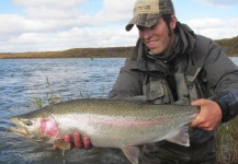 Jon Baiocchi 's Fly-fishing Picture of a Rainbow trout – Fly dreamers 