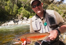  Foto de Pesca con Mosca de Trucha arcoiris compartida por Mark Wallace – Fly dreamers