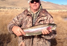 Tim Kidder 's Fly-fishing Photo of a Rainbow trout – Fly dreamers 