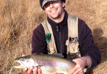 Tim Kidder 's Fly-fishing Picture of a Rainbow trout – Fly dreamers 