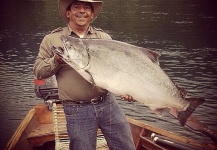 Fly-fishing Picture of King salmon shared by Matapiojo Anglers – Fly dreamers