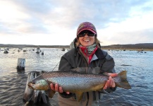  Fotografía de Pesca con Mosca de Trucha marrón por Miguel Angel Zangla – Fly dreamers