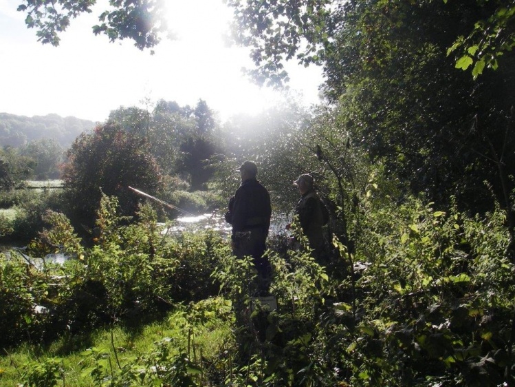 Fly Fishing on the Avon Chalkstream