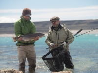 Lago Strobel con Dario Arrieta