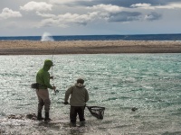 Lago Strobel con Dario Arrieta