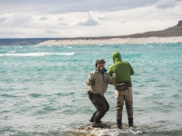 Lago Strobel con Dario Arrieta