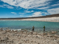 Lago Strobel con Dario Arrieta