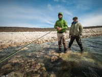 Lago Strobel con Dario Arrieta