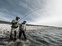 Lago Strobel con Dario Arrieta