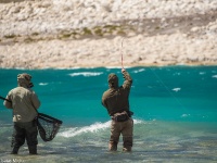 Lago Strobel con Dario Arrieta