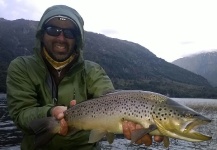 Matapiojo Anglers 's Fly-fishing Photo of a Brown trout – Fly dreamers 