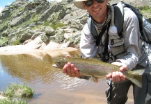 Fly fishing where the river born