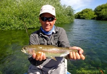 Esteban Urban 's Fly-fishing Pic of a Rainbow trout – Fly dreamers 