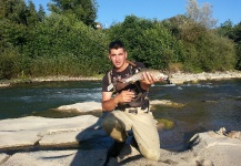 Bojan Pesic 's Fly-fishing Picture of a Grayling – Fly dreamers 