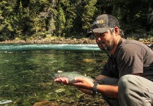 Daniel Lapanui 's Fly-fishing Photo of a Rainbow trout – Fly dreamers 