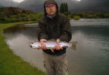 Claudio Savini 's Fly-fishing Catch of a Rainbow trout – Fly dreamers 