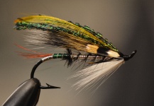 Fly-tying for Atlantic salmon - Picture by Terry Landry 