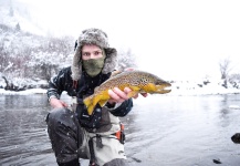 Jason Wittwer 's Fly-fishing Picture of a Brown trout – Fly dreamers 