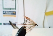 Fotografía de atado de moscas para Trucha marrón por Derek Burns – Fly dreamers 