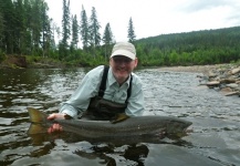 Camp Bonaventure 's Fly-fishing Pic of a Atlantic salmon – Fly dreamers 