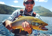 German Marsano 's Fly-fishing Catch of a Brown trout – Fly dreamers 