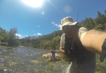  Foto de Pesca con Mosca de Trucha marrón compartida por Fabian Rubano – Fly dreamers