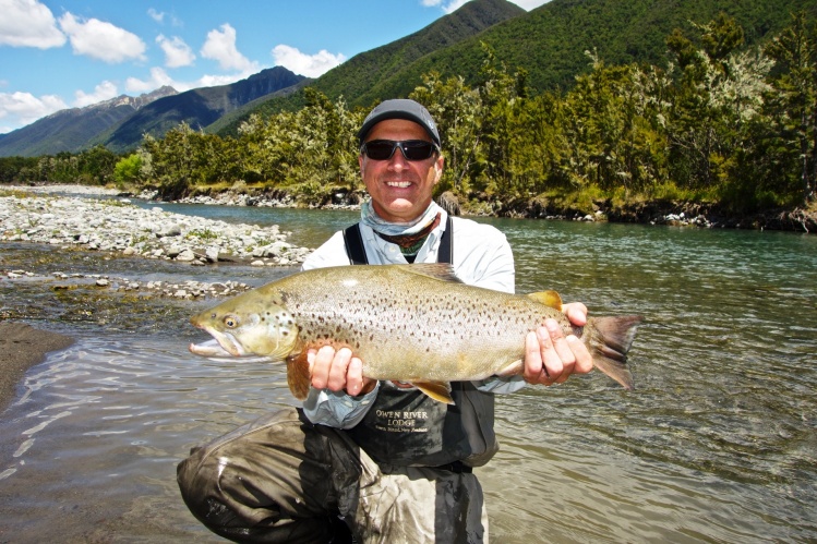 Tasman Region, Murchison, Owen River Lodge, Nueva Zelanda