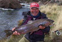 Fly-fishing Photo of Rainbow trout shared by Pepe Mélega – Fly dreamers 