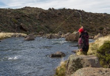 Rainbow trout Fly-fishing Situation – Pepe Mélega shared this Interesting Image in Fly dreamers 