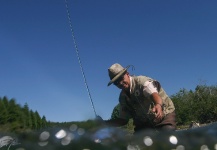 Interesting Fly-fishing Situation of Rainbow trout - Image shared by Pepe Mélega – Fly dreamers