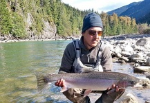 Wolfgang Fabisch 's Fly-fishing Photo of a Steelhead – Fly dreamers 