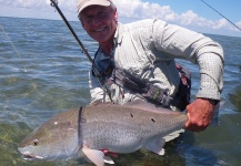 Fly-fishing Pic of Redfish shared by Mark Cowan – Fly dreamers 