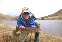 Fly-fishing Picture of Rainbow trout shared by Caleb Lehner – Fly dreamers