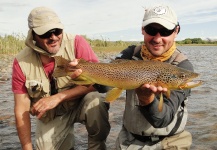 Gaston Ambrosino 's Fly-fishing Picture of a Brown trout – Fly dreamers 