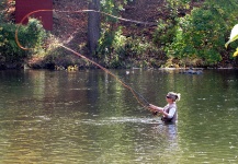  Una Interesante fotografía de Situación de Pesca con Mosca por Cierra Bennetch