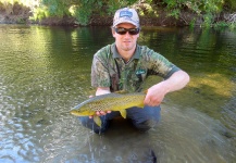  Captura en Pesca con Mosca de Trucha marrón por Andy  Sutherland  – Fly dreamers