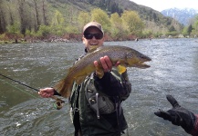 Jeremy Anderson 's Fly-fishing Catch of a Brown trout – Fly dreamers 
