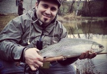 Fly-fishing Photo of Rainbow trout shared by Fabio Gasperoni – Fly dreamers 