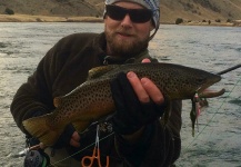 Troy Bccs 's Fly-fishing Pic of a Brown trout – Fly dreamers 